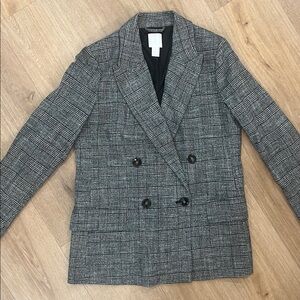 Plaid blazer